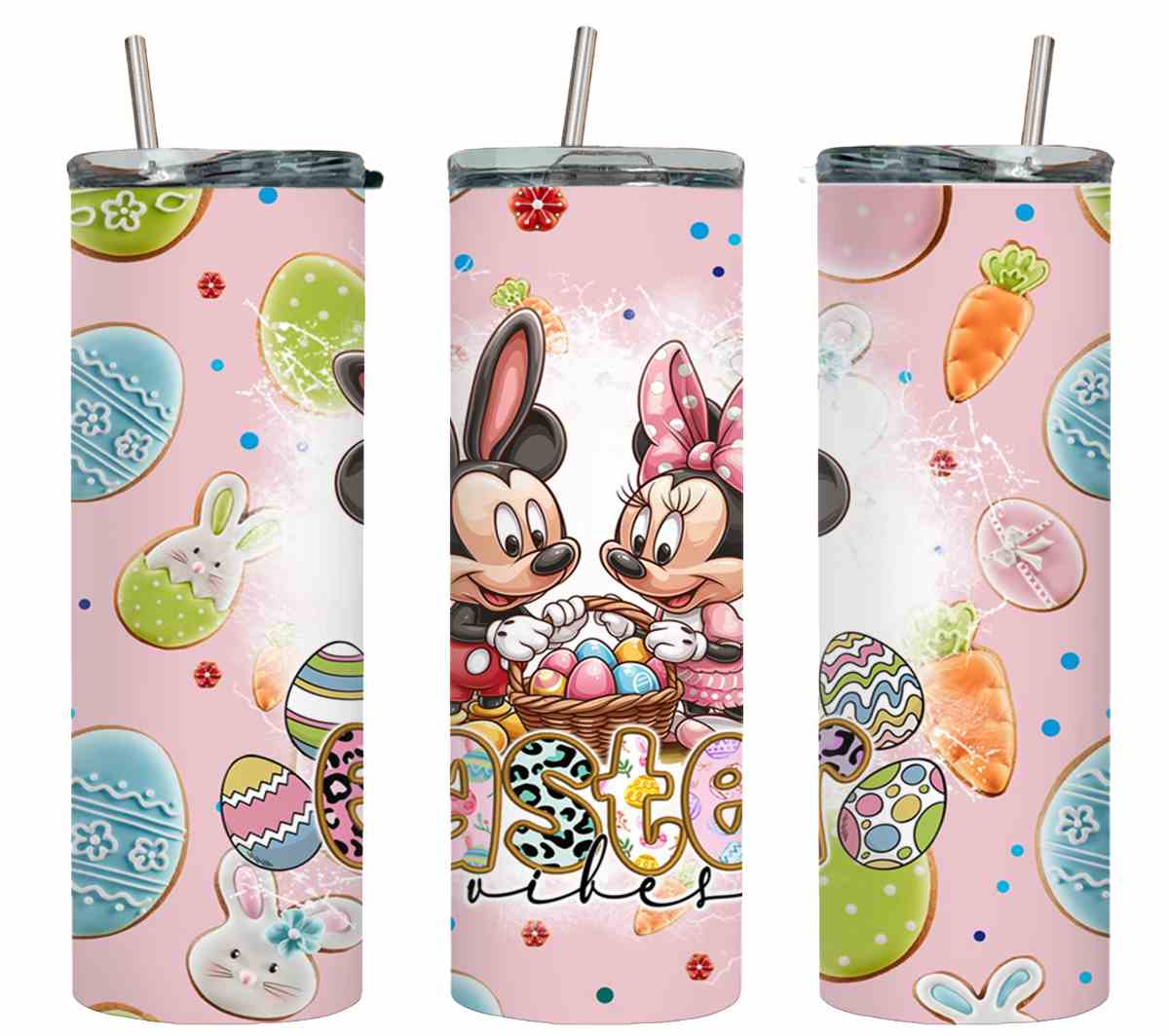 Happy Easter Mickey and Minnie-8972